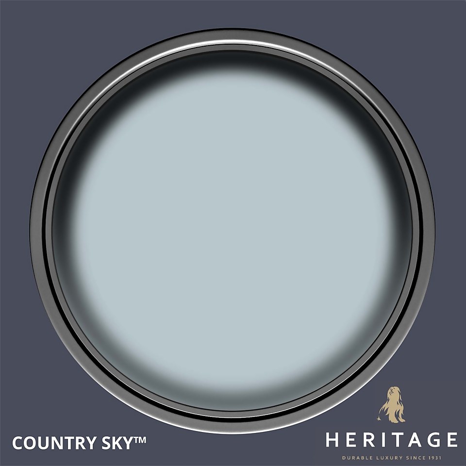 Dulux Heritage Matt Emulsion Paint Country Sky - 2.5L