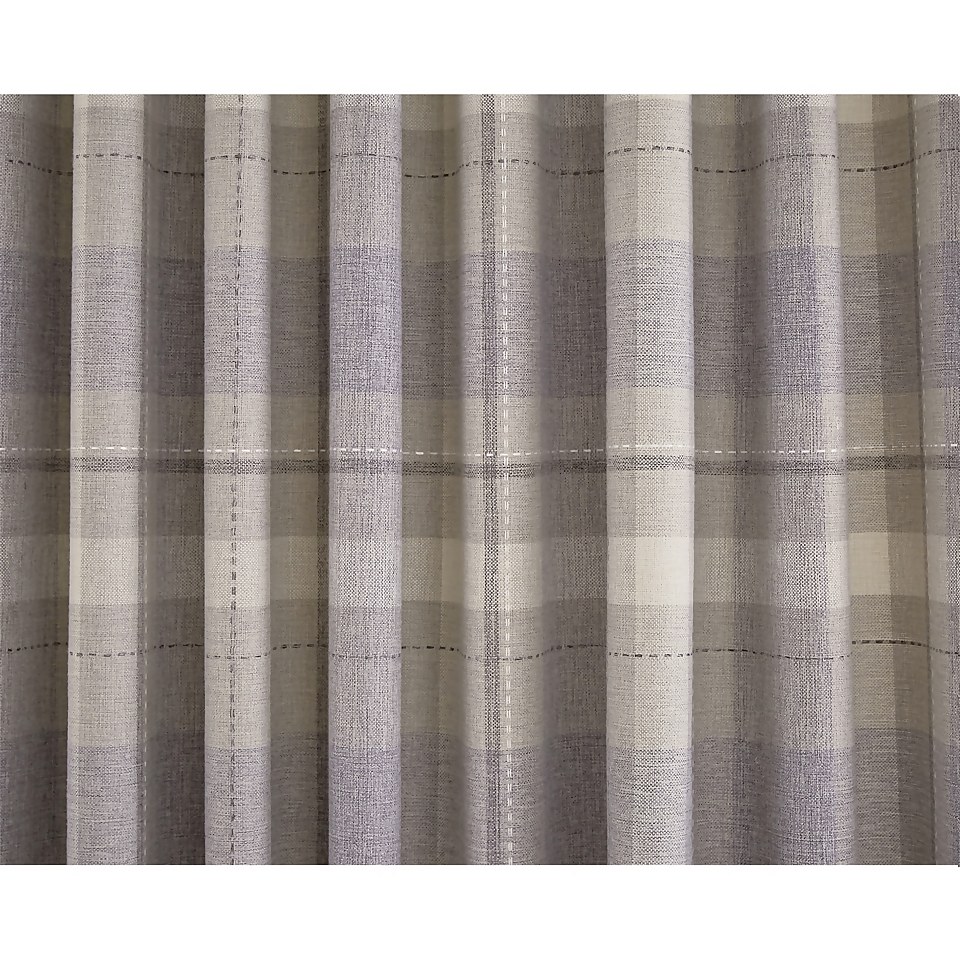 Helena Springfield Nora Lined Curtains 90 x 90 - Grape