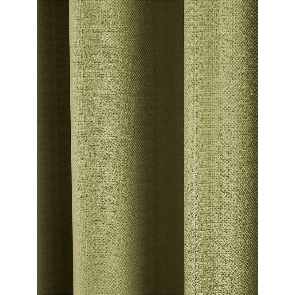 Helena Springfield Eden Lined Curtains 66 x 90 - Willow