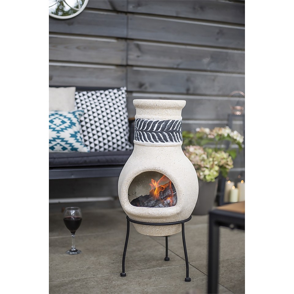 Chimineas Garden Steel Chimineas Homebase