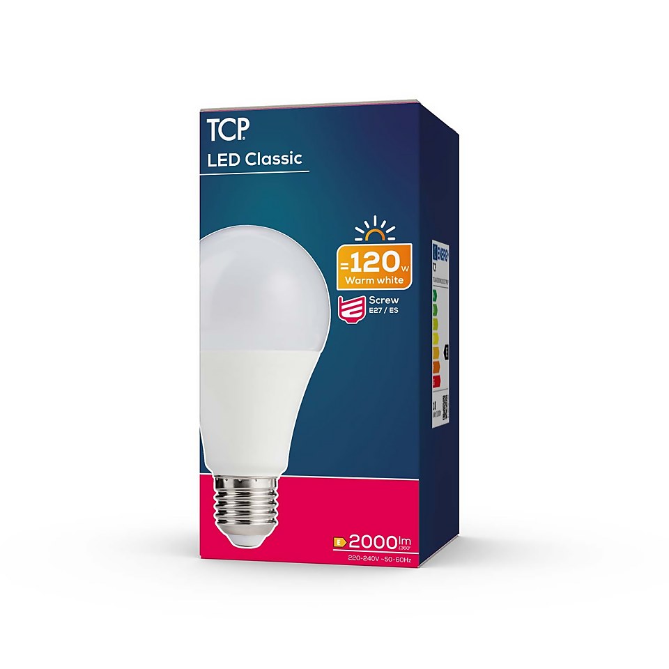 TCP Lightbulbs LED Classic 2000lm ES Warm
