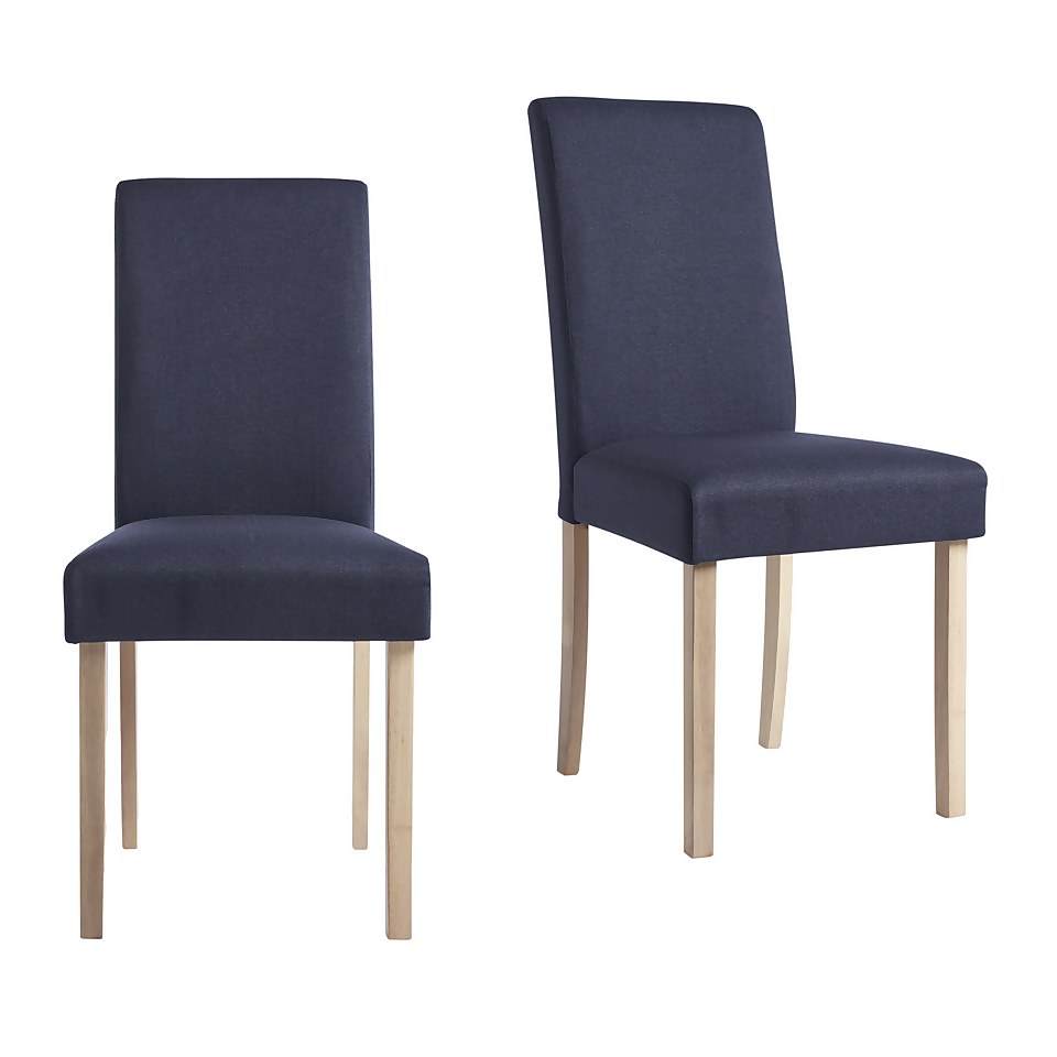 Marcy Dining Chair - Set of 2 - Midnight