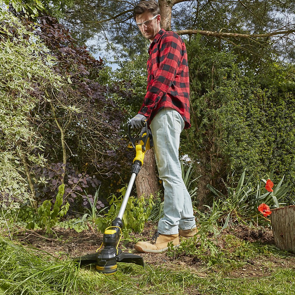STANLEY FATMAX V20 18V Cordless 33Cm String Trimmer Sfmcst933M1 Gb Homebase