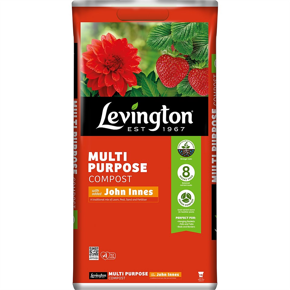 Levington Multi Purpose Compost with added John Innes - 10L