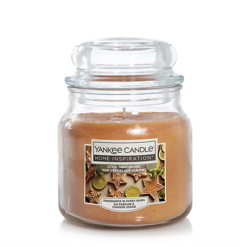 Yankee Candle Home Inspiration Medium Jar Citrus Gingerbread
