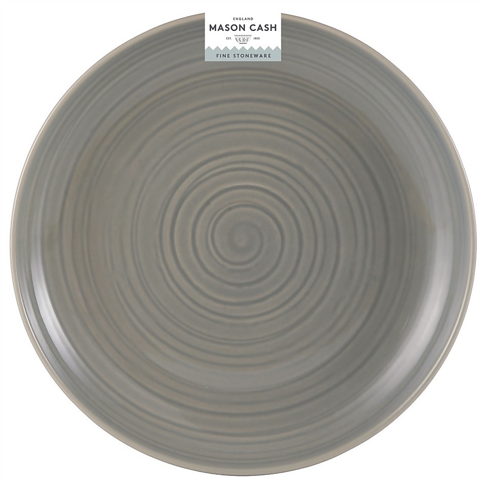 Mason Cash William Mason Dinner Plate Grey