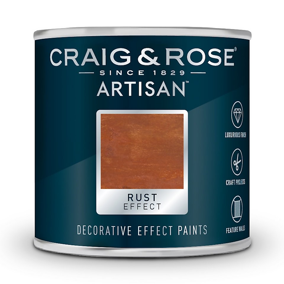 Craig & Rose Artisan Rust Effect Paint - 125ml