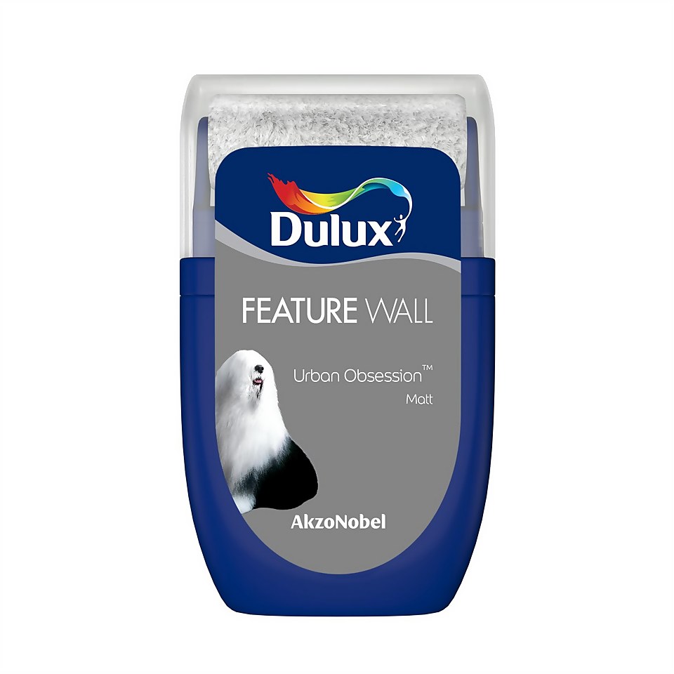 Dulux Feature Wall Urban Obsession Tester Paint - 30ml