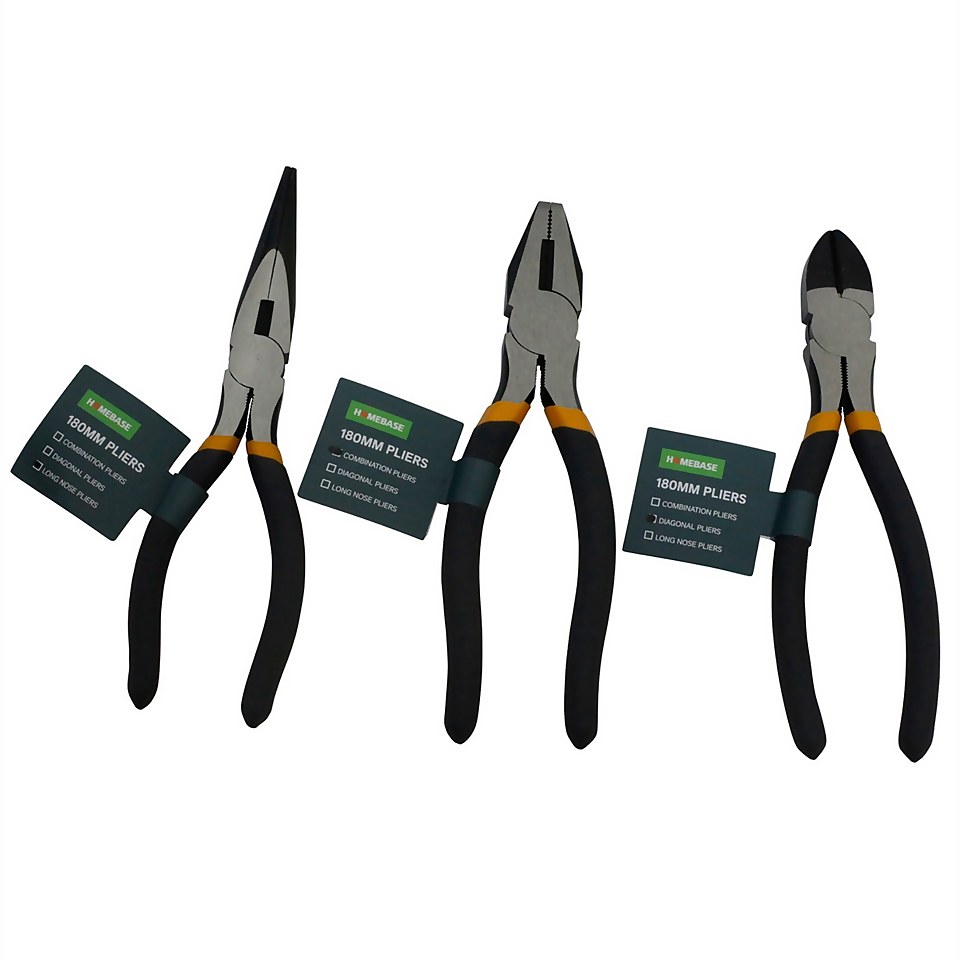 Assorted Pliers - 180mm
