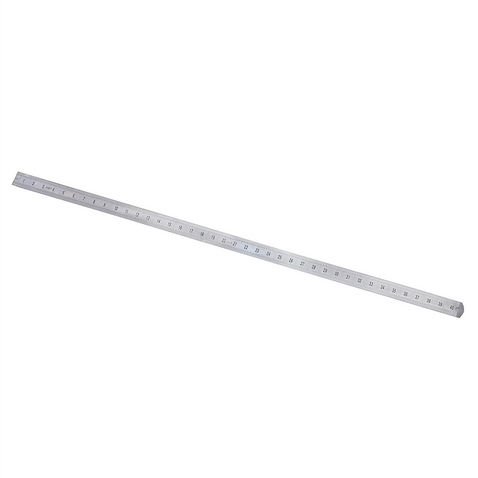 Stainless Ruler 1000mm - Size 1000 x 35 x 1mm