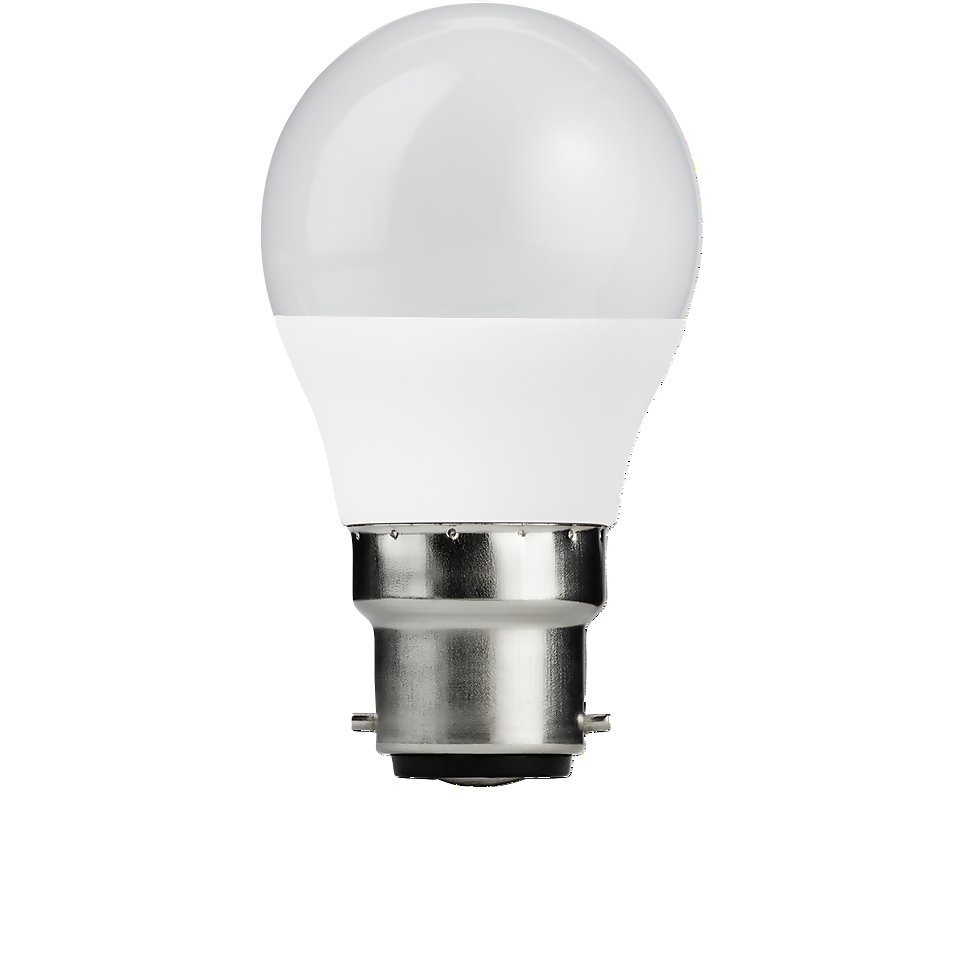 TCP LED Globe 40W BC Warm Non Dimmable Light Bulb