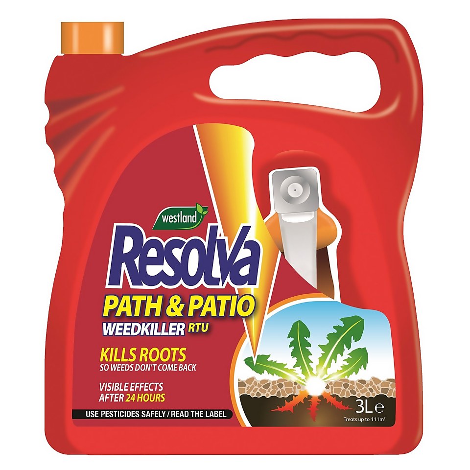 Resolva Path & Patio Weedkiller Ready To Use - 3L