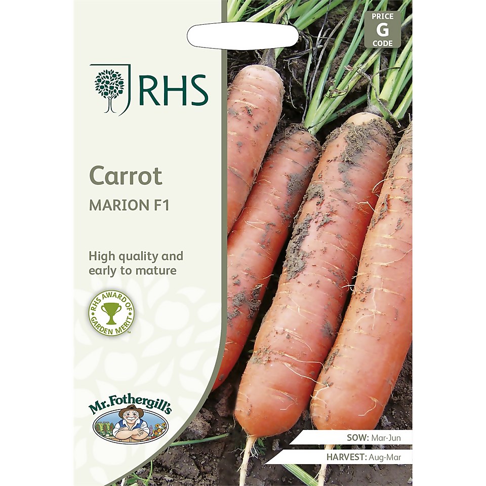 RHS Carrot Marion F1 Seeds