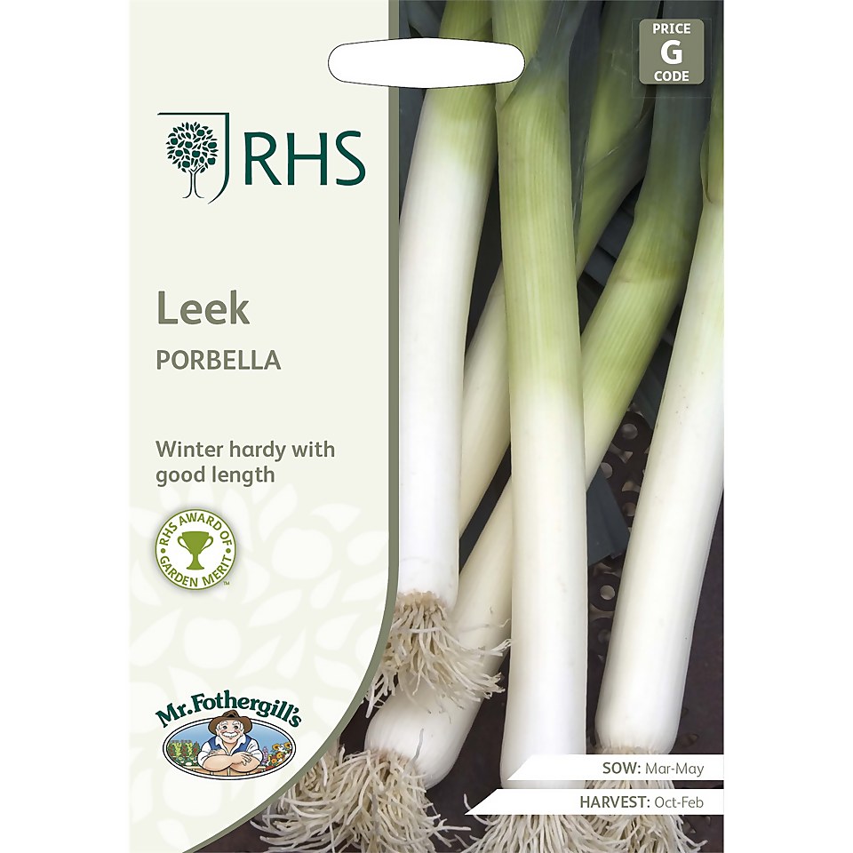 RHS Leek Porbella Seeds