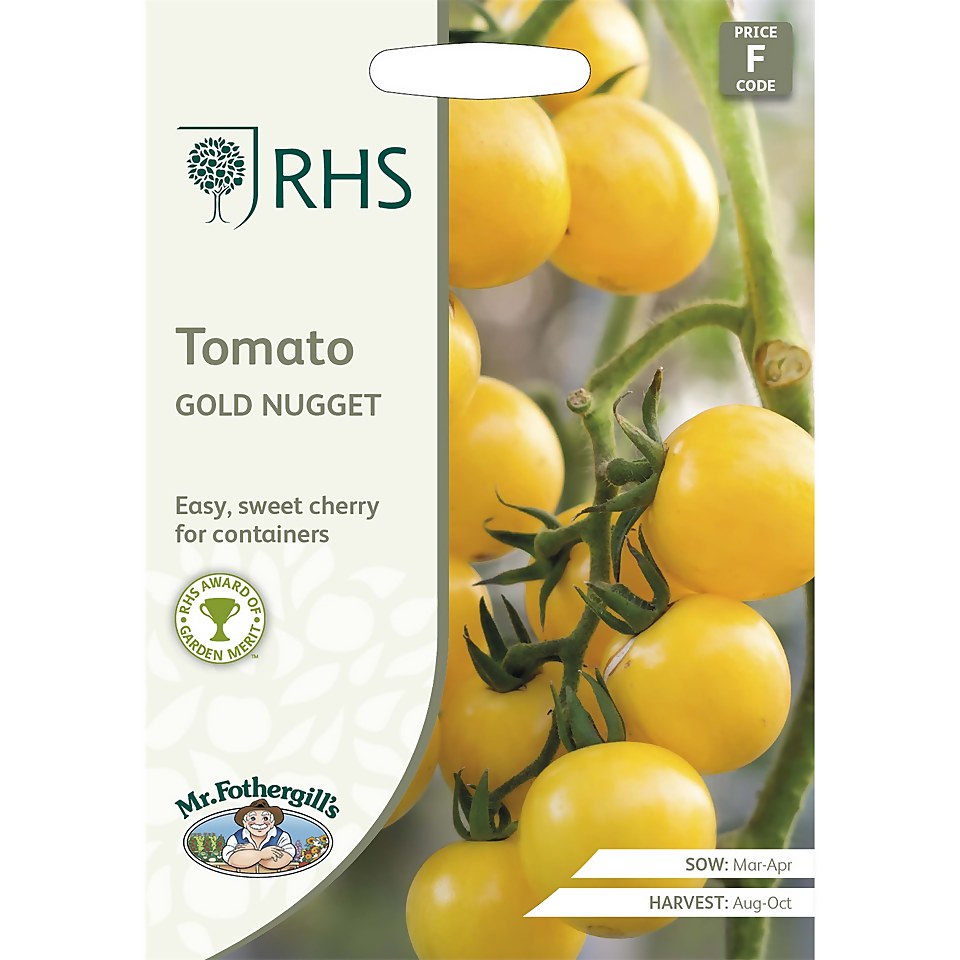 RHS Tomato Gold Nugget Seeds