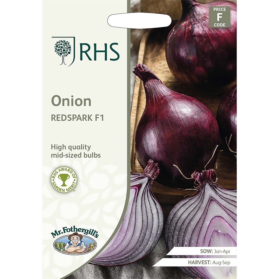 RHS Onion Redspark F1 Seeds