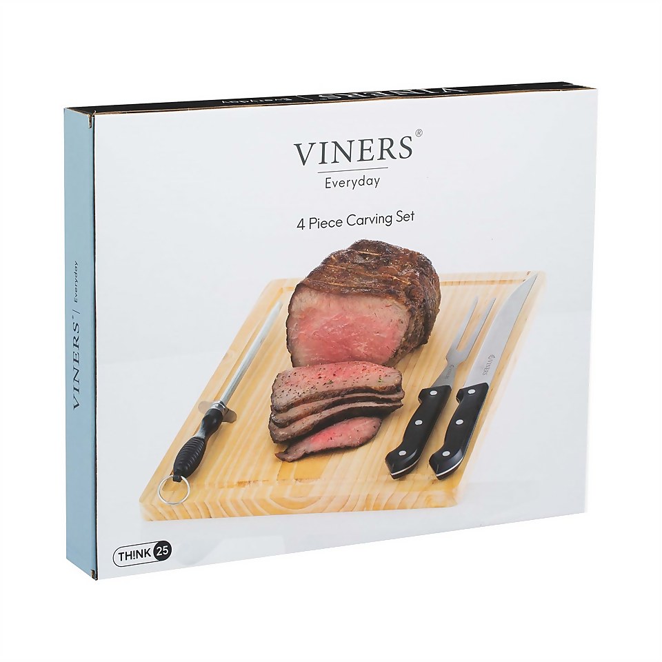 Viners Everyday 4 Piece Carving Set