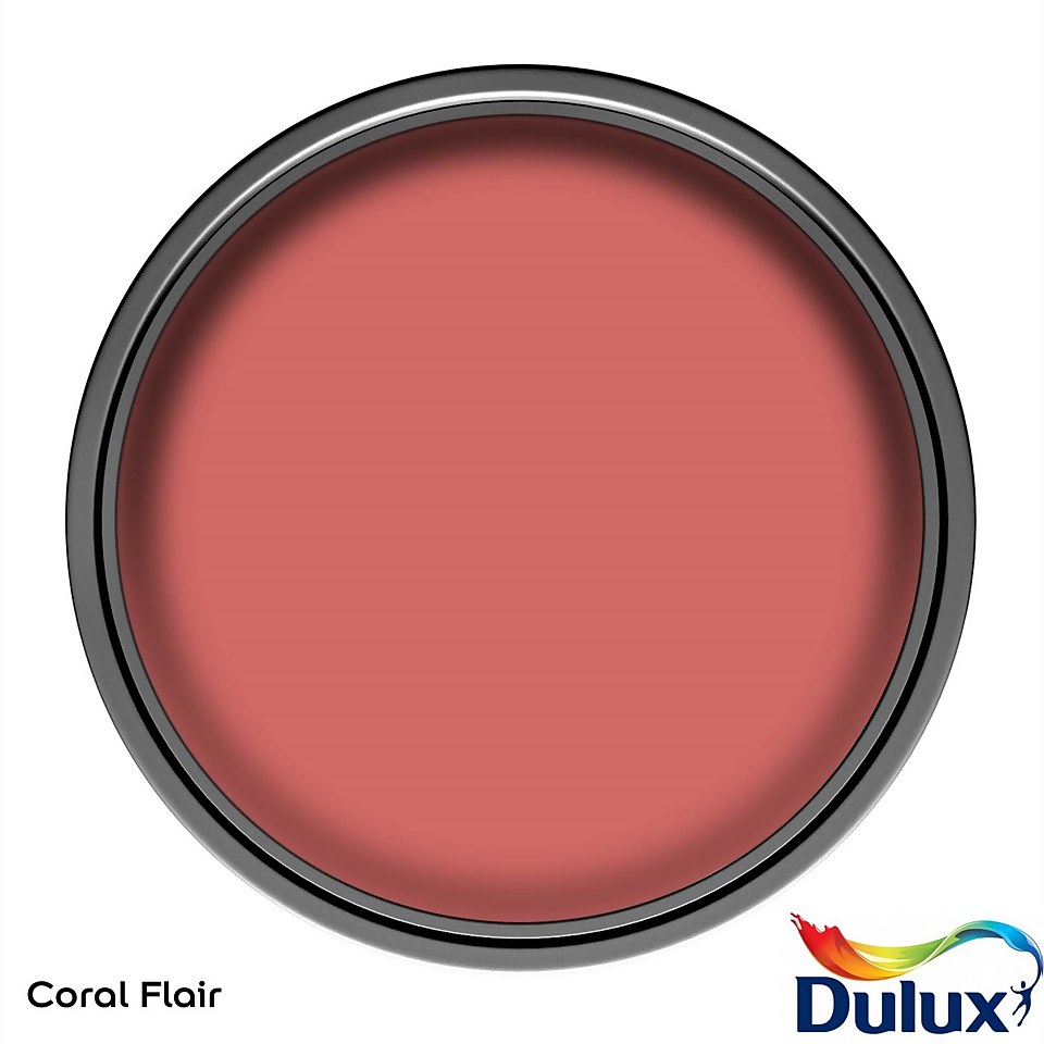 Dulux Feature Wall Coral Flair - Matt Paint - 1.25L