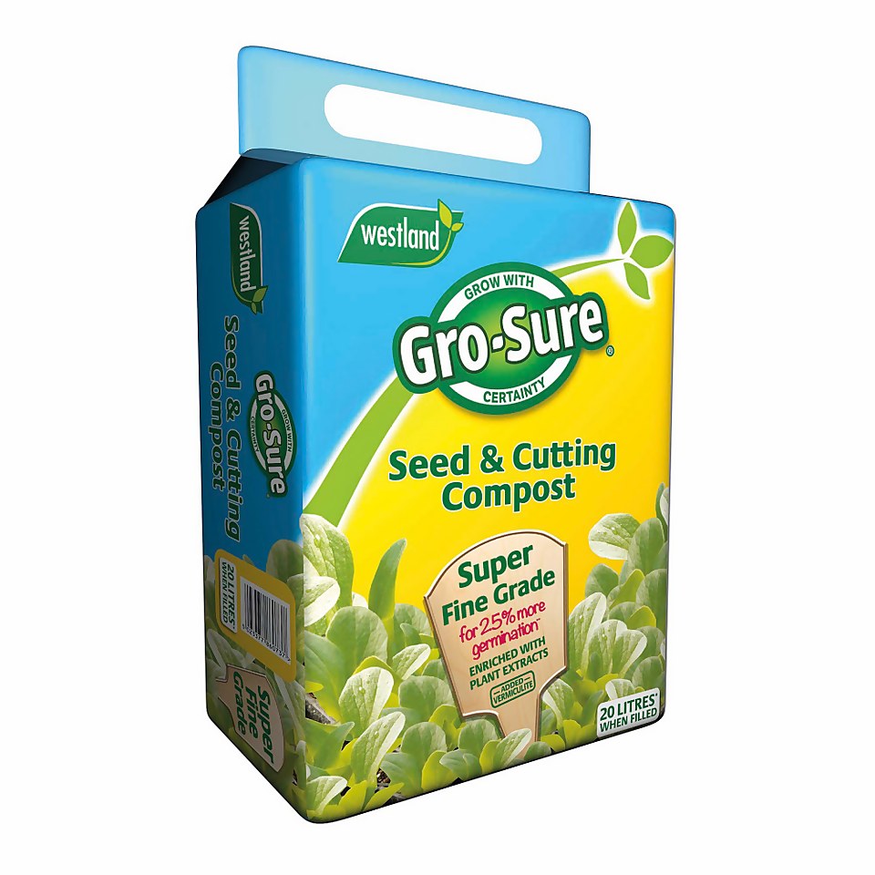 Gro-Sure Seed & Cutting Compost - 20L