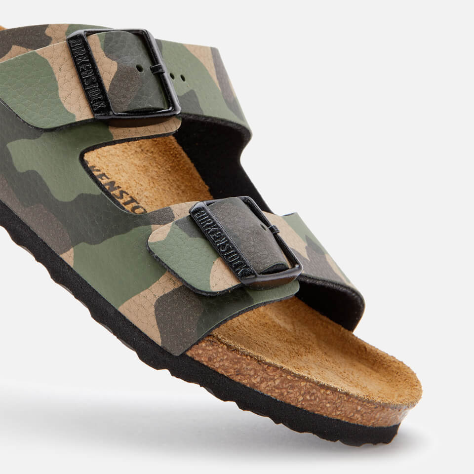 Birkenstock Arizona Kids' Sandals - Desert Soil Khaki