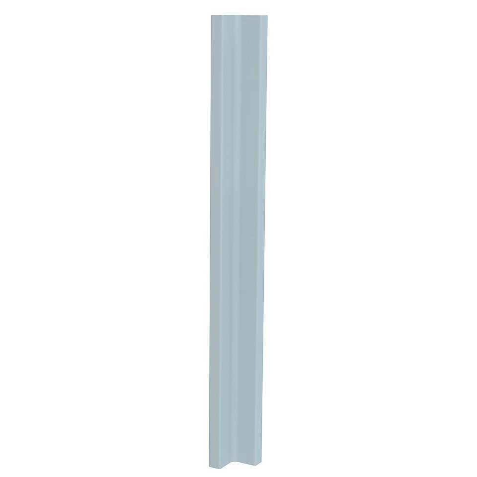 French Shaker Corner Post (L)720 x (W)65mm - Light Blue