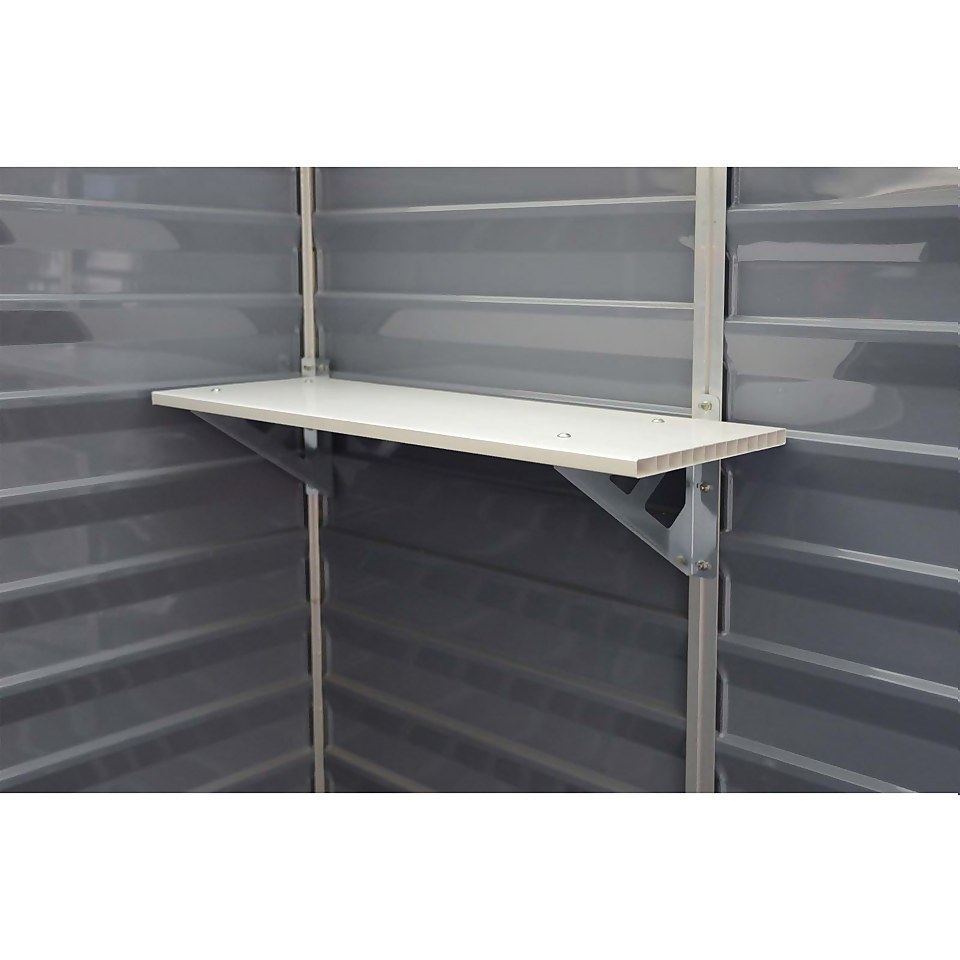 Palram - Canopia Skylight Shed Shelf Kit (Pack of 3)