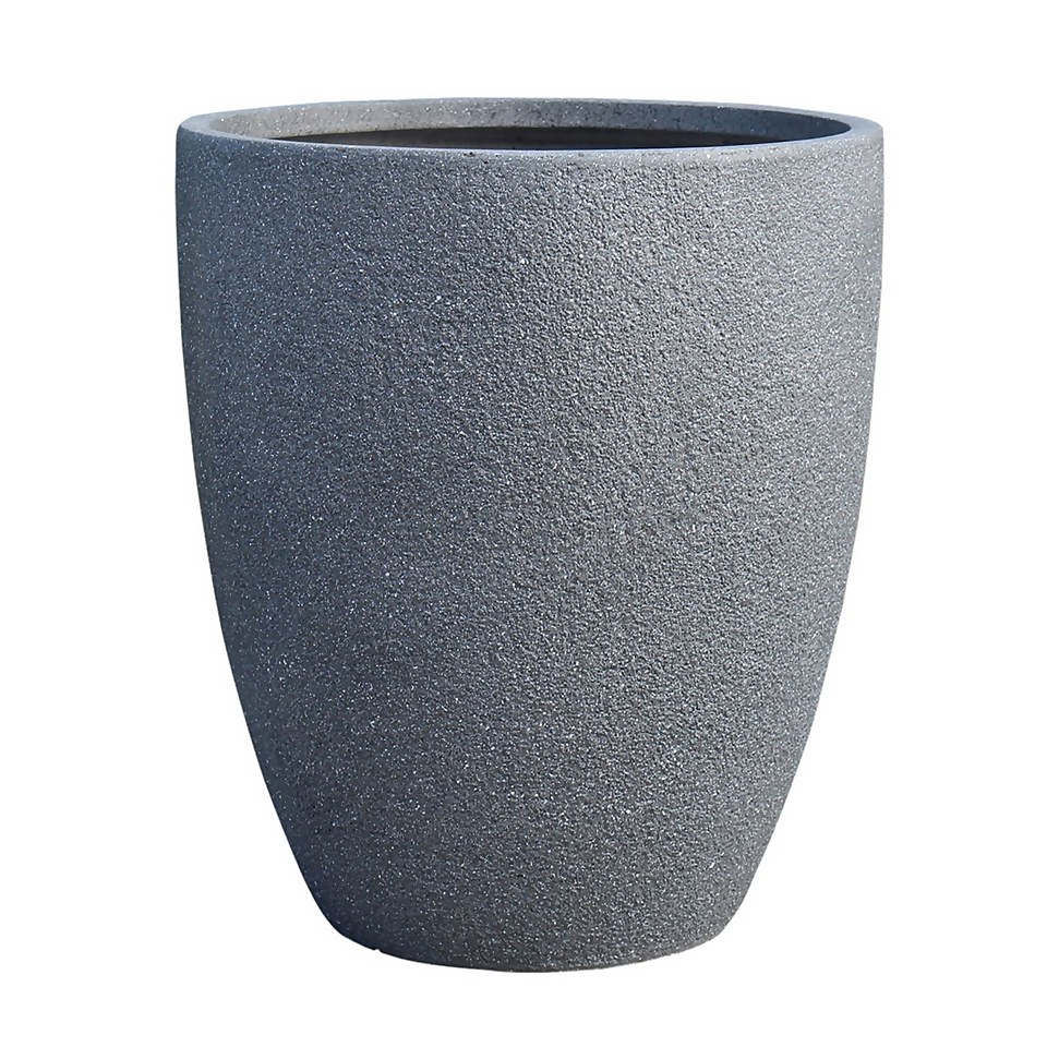 Niall Cup Planter in Lead - 43cm