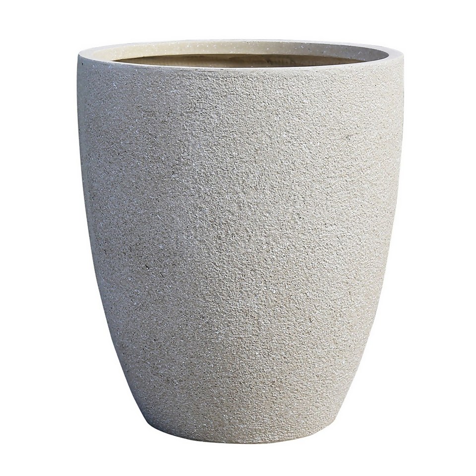 Niall Cup Planter in Sand - 43cm