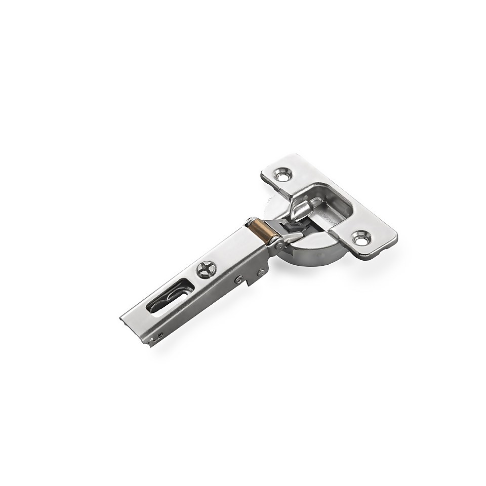 SALICE Silentia+ 35mm 105 Degree Concealed Soft-Close Cabinet Hinges and Mounting Plates - 2 Pack