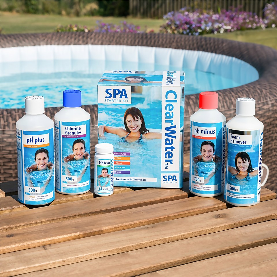 ClearWater Hot Tub Chemical Starter Kit