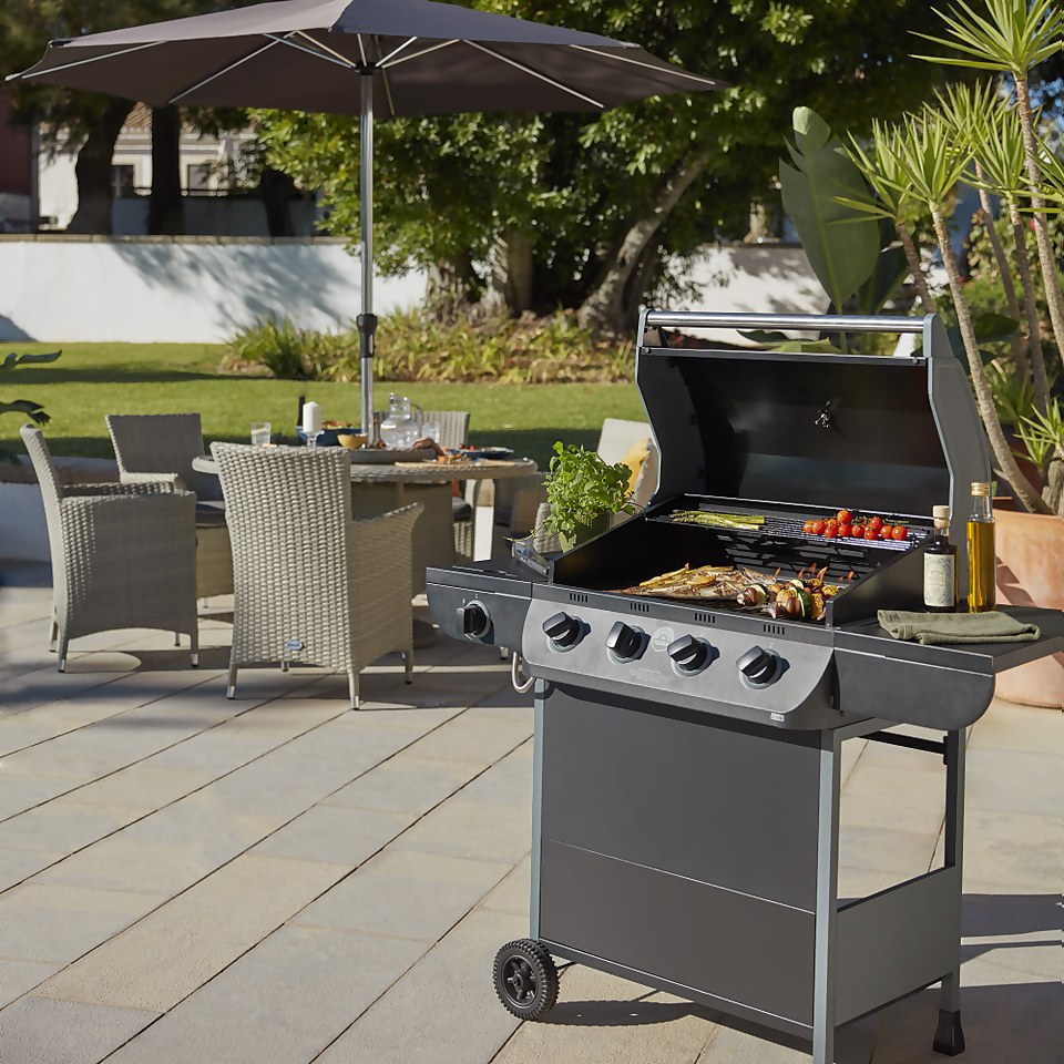 Texas nimbus 4 burner gas bbq top