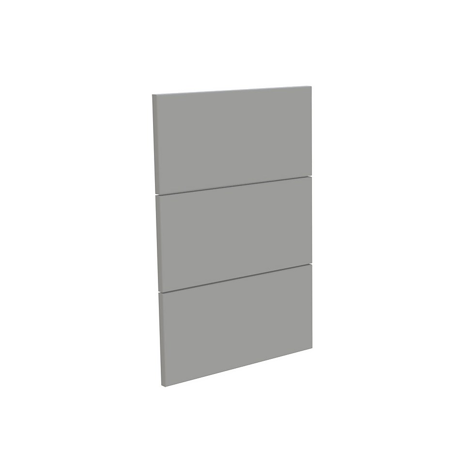 House Beautiful Honest Narrow Chest of Drawers Fronts - Gloss Grey