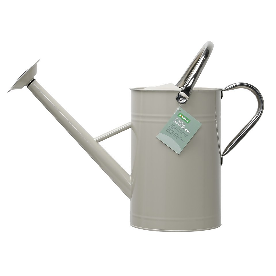 Homebase Watering Can, Putty - 9L