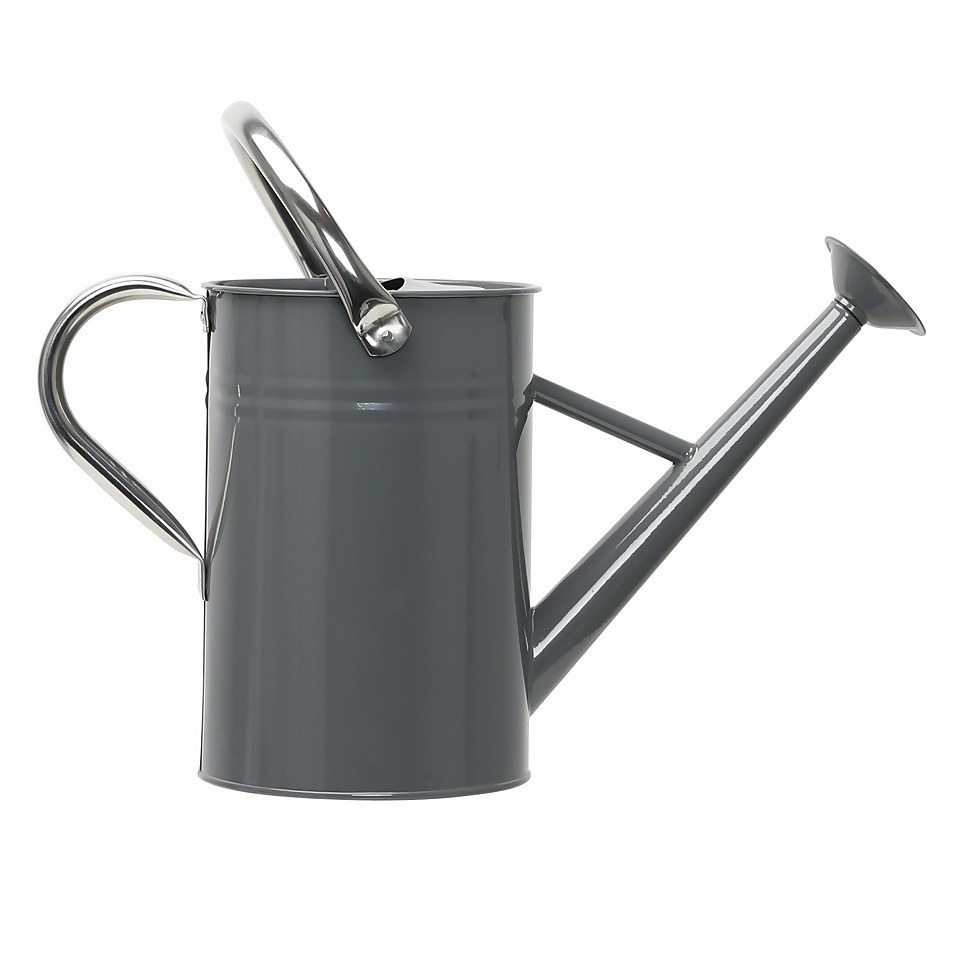 Homebase Watering Can, Grey - 4.5L