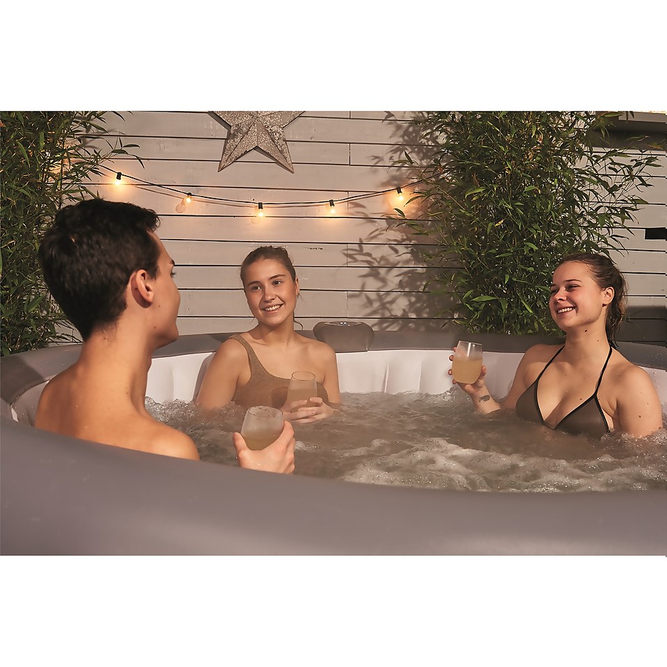 CleverSpa Florence 6 Person Round Hot Tub