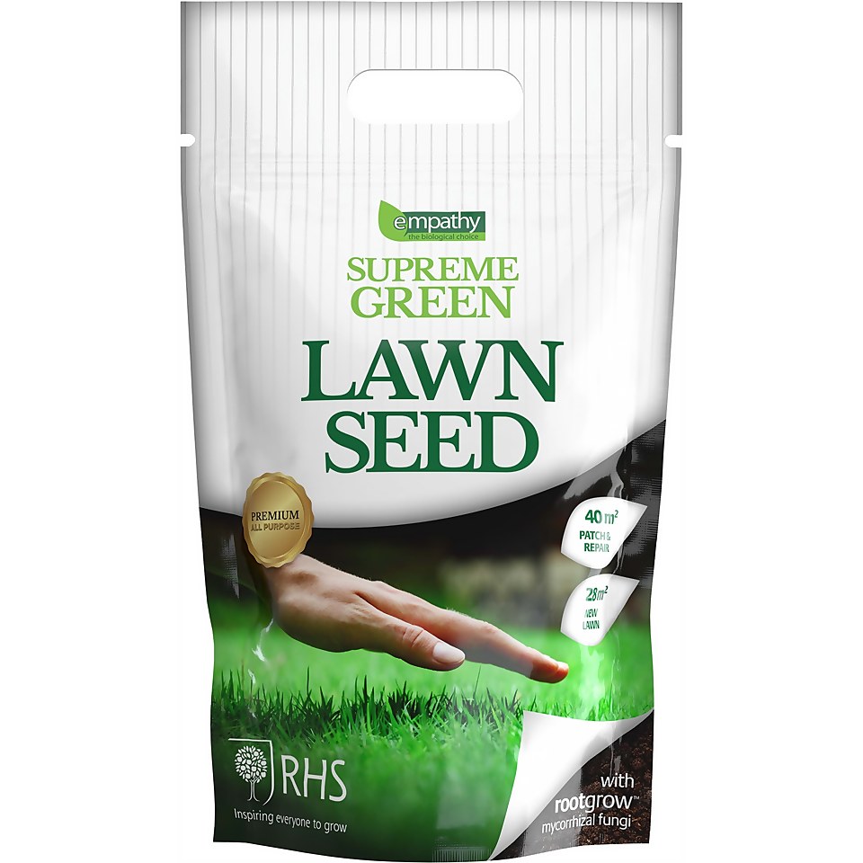Empathy Supreme Green Lawn Seed with Rootgrow