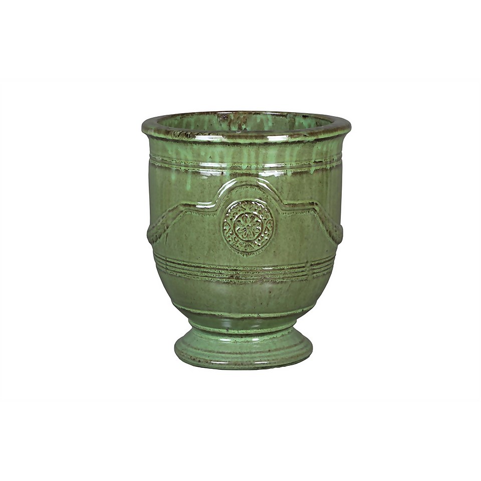Regent Glazed Urn Planter - 39cm