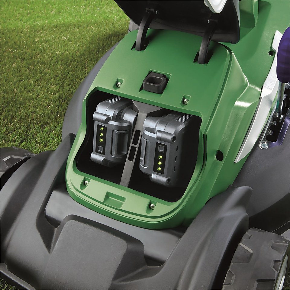 Powerbase 40V Cordless Lawn Mower - 34cm