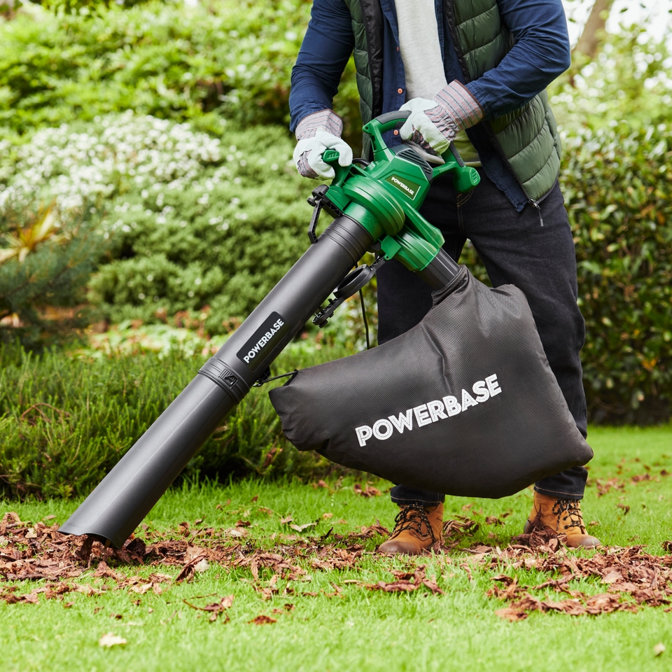 Powerbase 3000W Electric Garden Blower Vac