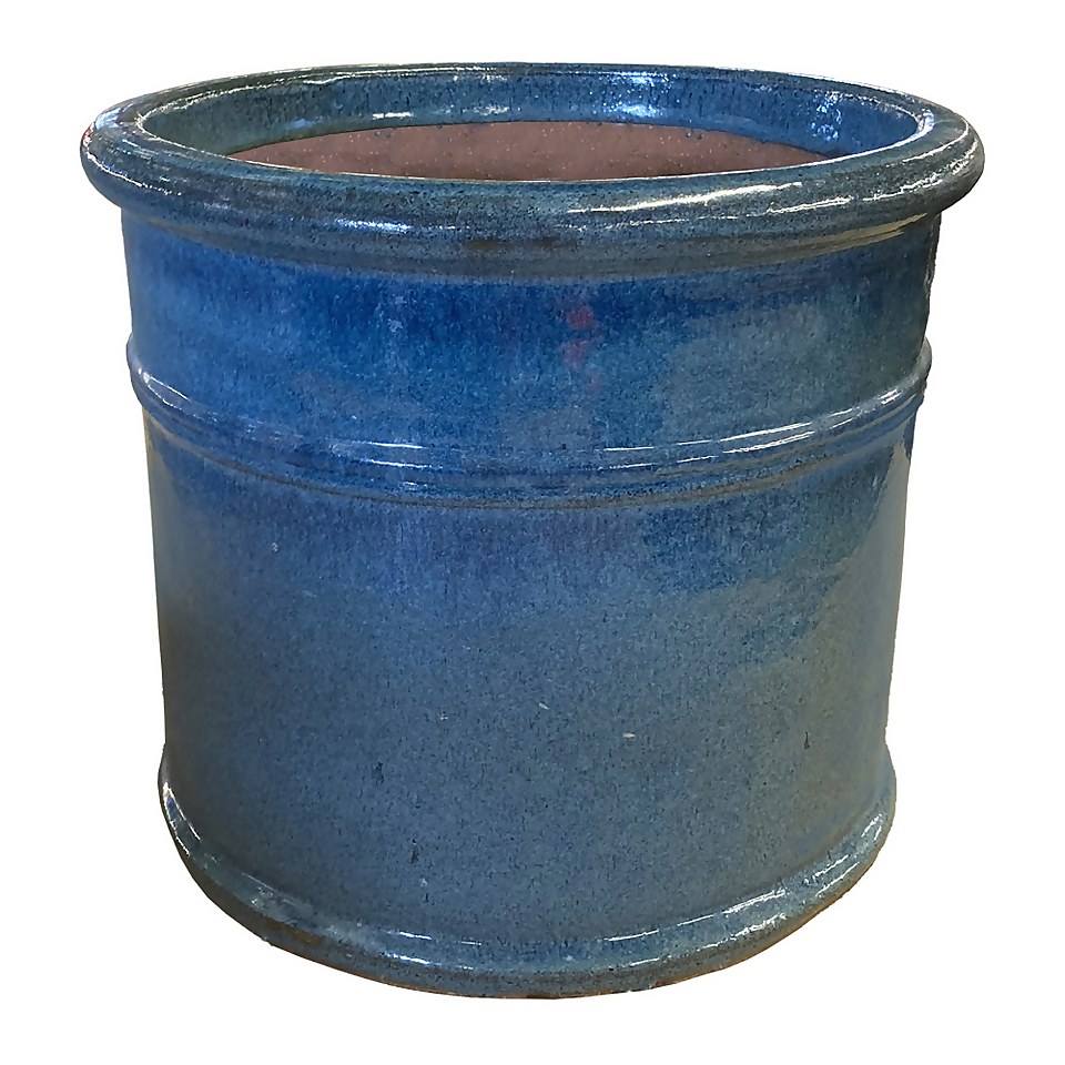 Chiswick Cylinder Blue 37cm