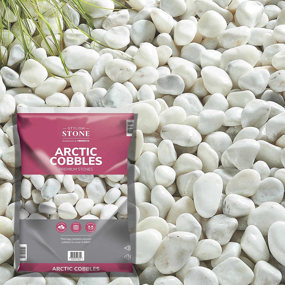 Stylish Stone Premium Arctic Cobbles Large - 19kg