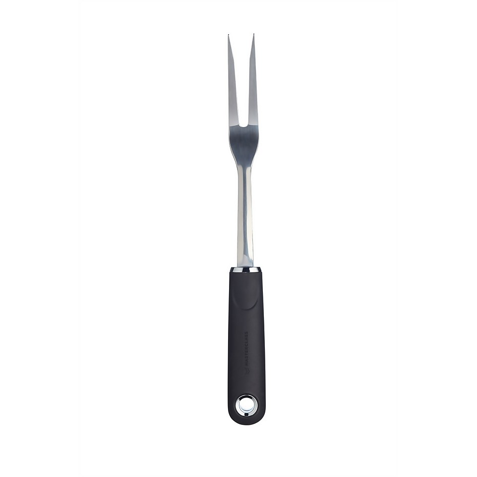 MasterClass Carving Fork with Soft Grip Handle, Stainless Steel