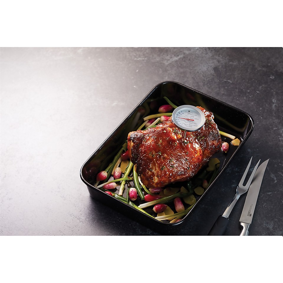 MasterClass Wireless Stainless Steel Meat Thermometer
