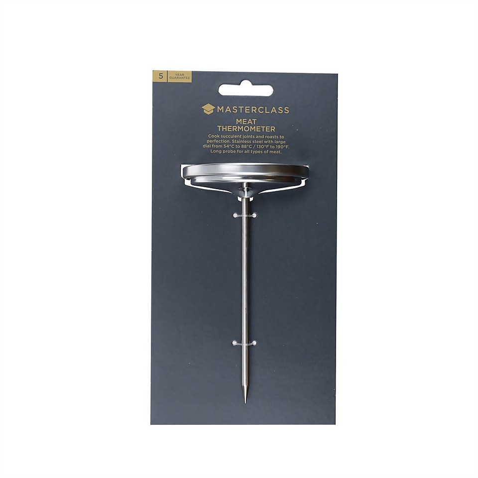 MasterClass Wireless Stainless Steel Meat Thermometer