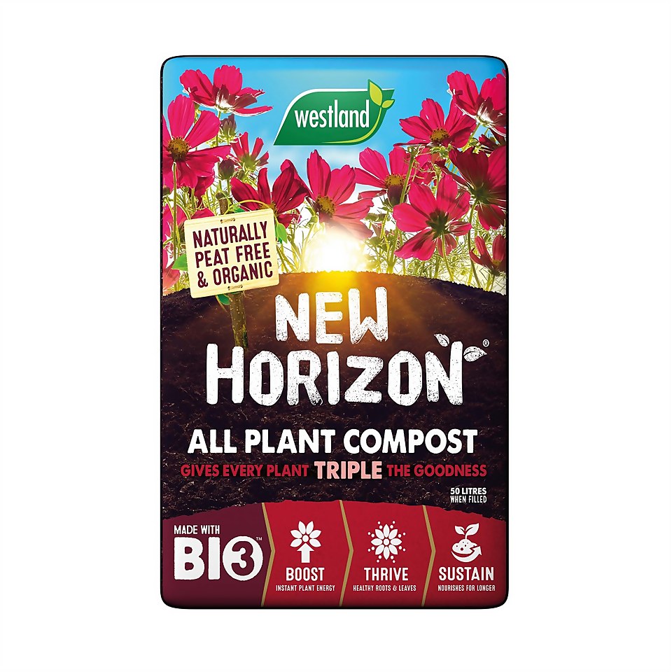 New Horizon Peat Free All Plant Compost - 50L