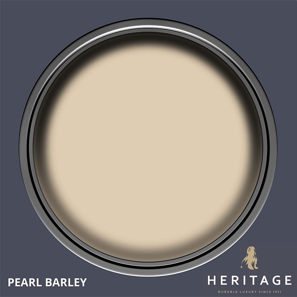Dulux Heritage Matt Emulsion Paint Pearl Barley - Tester 125ml