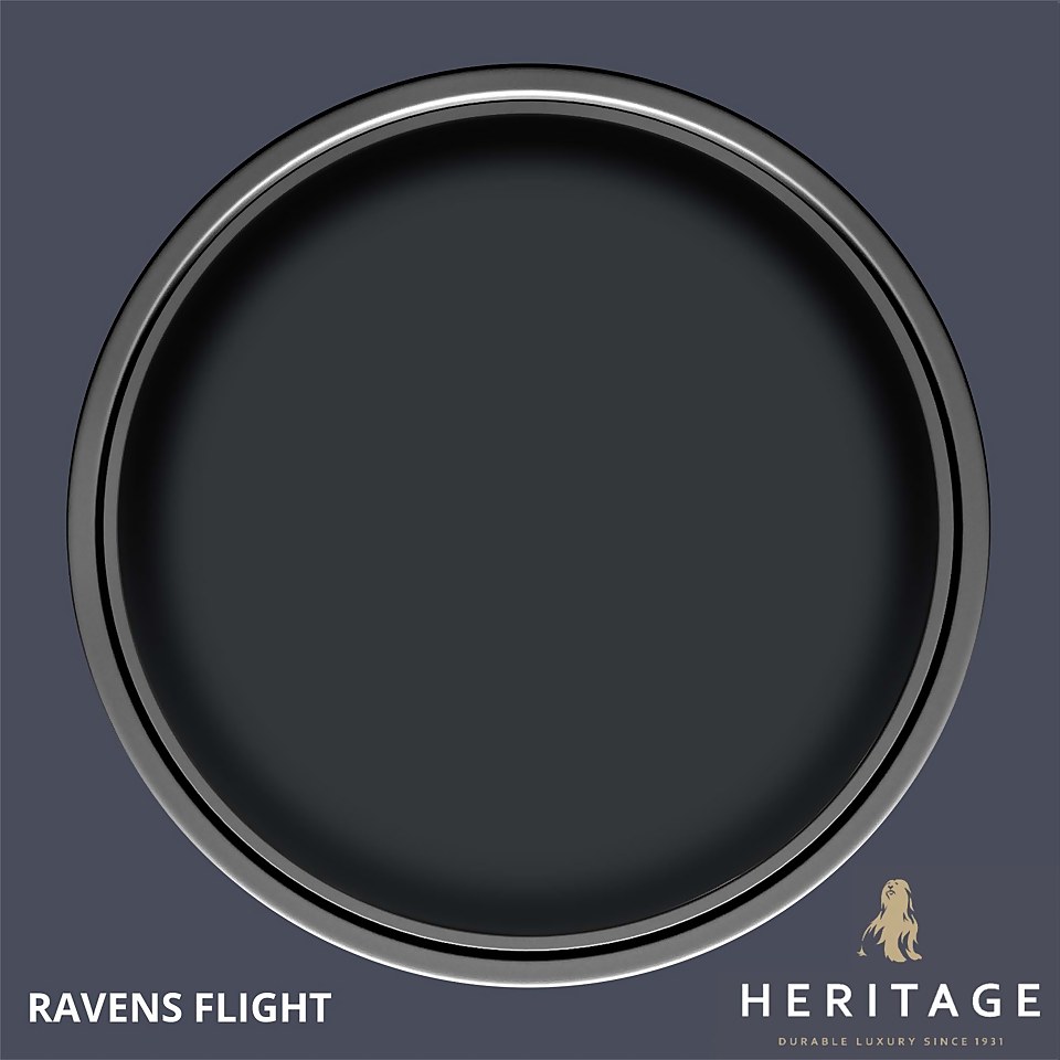 Dulux Heritage Matt Emulsion Paint Ravens Flight - Tester 125ml