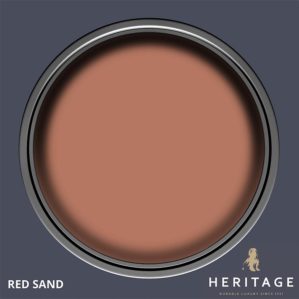 Dulux Heritage Matt Emulsion Paint Red Sand - Tester 125ml