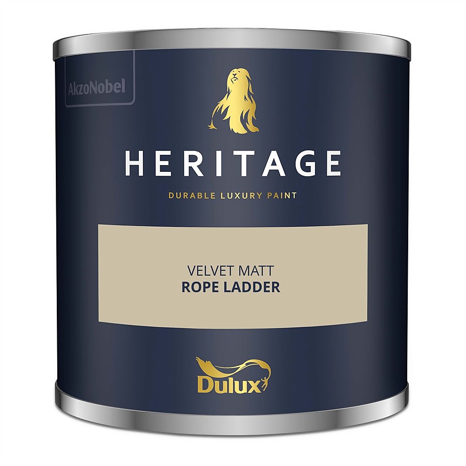 Dulux Heritage Matt Emulsion Paint Rope Ladder - Tester 125ml