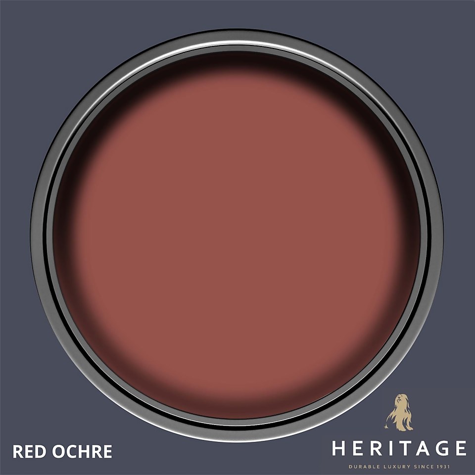 Dulux Heritage Matt Emulsion Paint Red Ochre - Tester 125ml